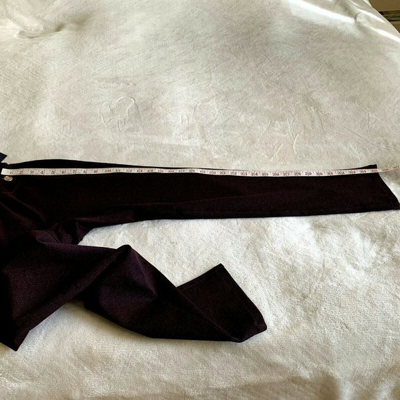 Tommy Hilfiger brown viscose blend pull on pants L - Picture 7 of 10